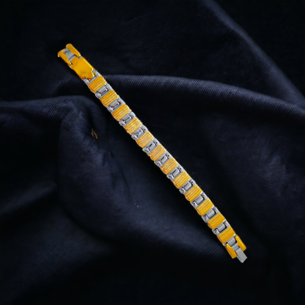 SJ 75 Gold Chain Bracelet-01 - Image 5
