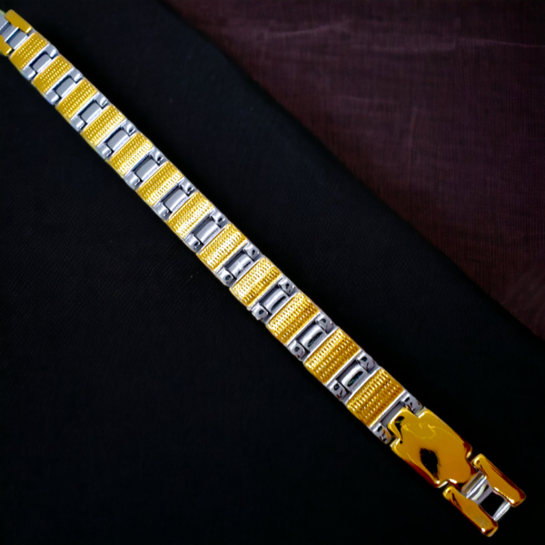 SJ 75 Gold Chain Bracelet-01 - Image 7
