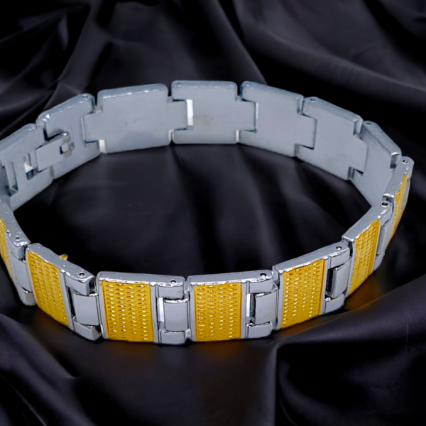 SJ 75 Gold Chain Bracelet-01 - Image 3