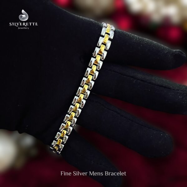SJ 75 Gold Chain Bracelet-05 - Image 5