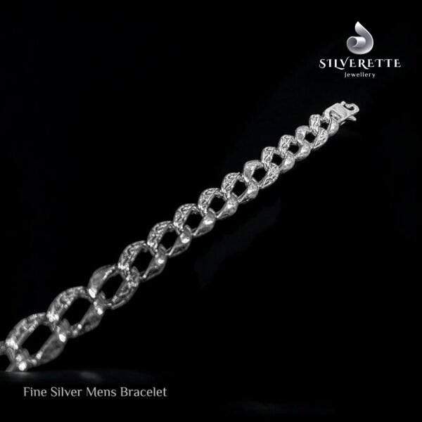 SJ Fine Silver Bracelet-01 - Image 5