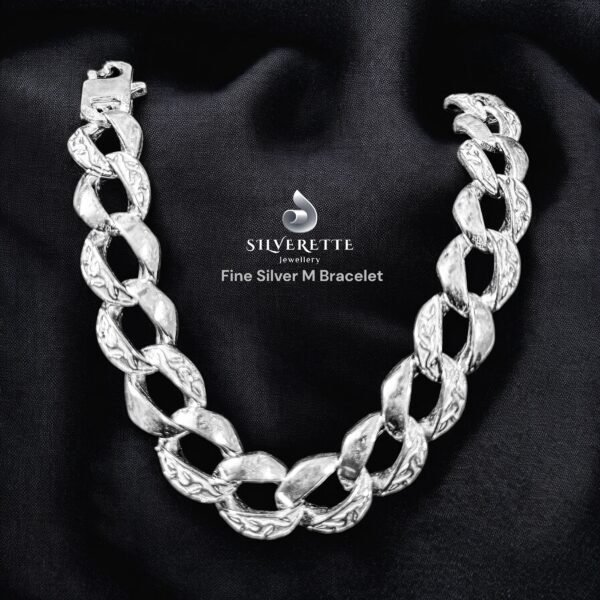 SJ Fine Silver Bracelet-01 - Image 6