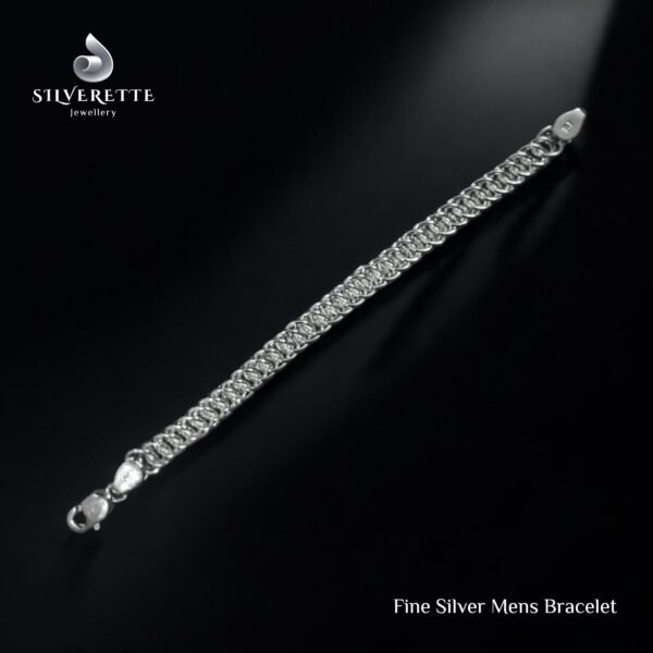 SJ Fine Silver Bracelet-02 - Image 6